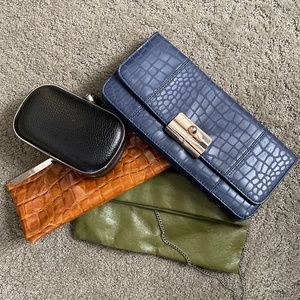 Lot of clutch bags